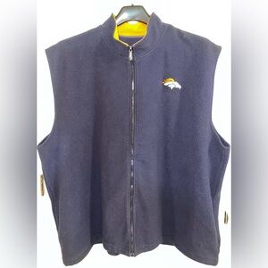 Denver Broncos fleece vest 5XL